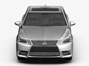 2013 lexus ls460 3D Model
