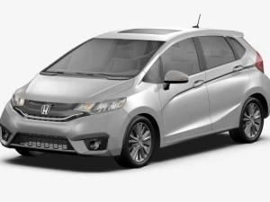 Хонда Фит 2015 3D Модель