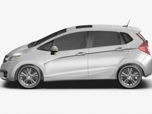 honda fit 2015 3D Model