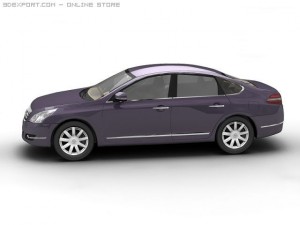 2008 nissan teana Modèle 3D