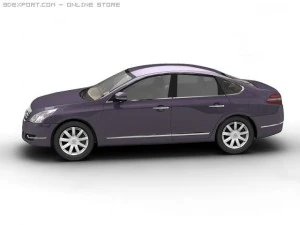 2008 nissan teana 3D Model