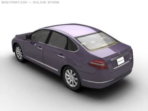 2008 nissan teana 3D Model