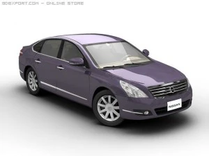 2008 nissan teana 3D Model