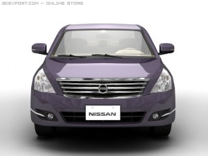 2008 nissan teana Modèle 3D