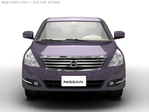 2008 nissan teana 3D Model