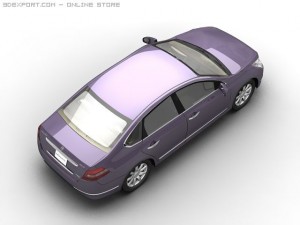 2008 nissan teana Modèle 3D