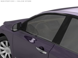 2008 nissan teana Modèle 3D