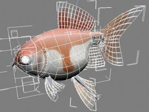 goldfish 3D Model