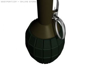 grenade 3D Model