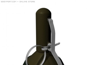grenade 3D Model
