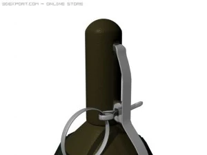 手榴弾 3Dモデル