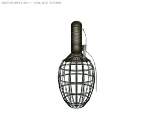 手榴弾 3Dモデル