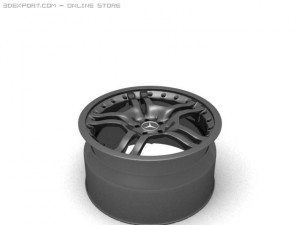 c65 amg wheel 3D Модель