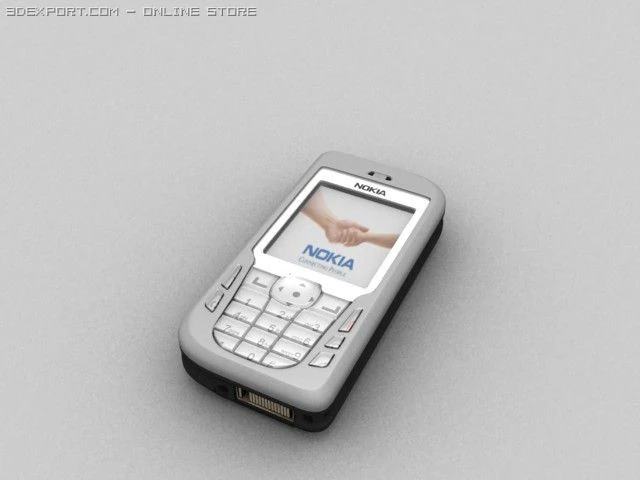 nokia 6670 3D Model .c4d .max .obj .3ds .fbx .stl .blend 