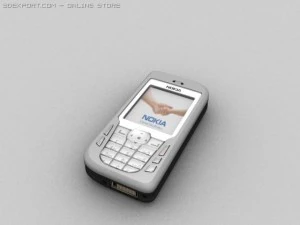 ノキア6670 3Dモデル