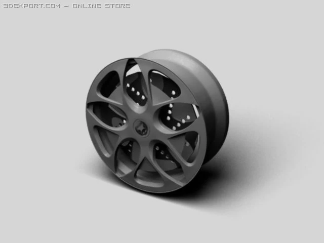 speed rim 3D Model .c4d .max .obj .3ds .fbx .stl .blend 