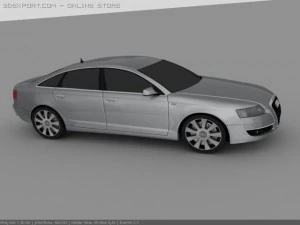 ауді а6 3D Модель