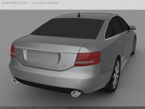 audi a6 3D Model
