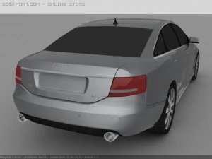 audi a6 3D Model