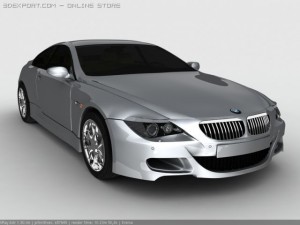 bmw m6 3D Модель