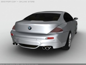 bmw m6 Modello 3D