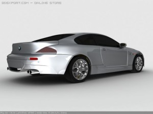 bmw m6 Modello 3D