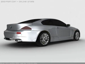 bmw m6 3D Model