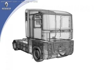 renaultmagnum Modello 3D