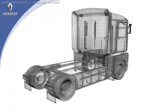 renaultmagnum Modello 3D