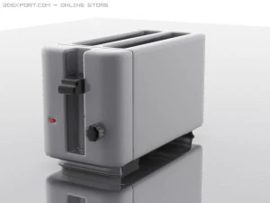 Toaster 3D Modell