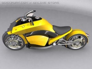 vector bull 3D 모델