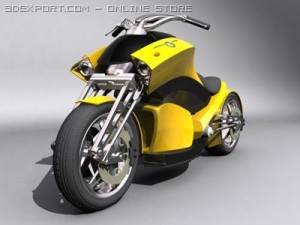 vector bull 3D 모델