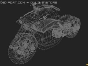 vector bull 3D 모델