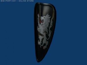 duża tarcza Model 3D