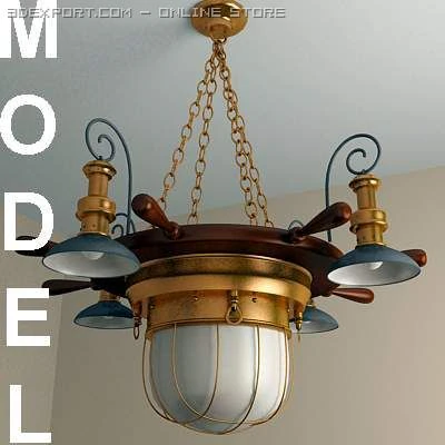popa lamp 3D Model .c4d .max .obj .3ds .fbx .stl .blend 