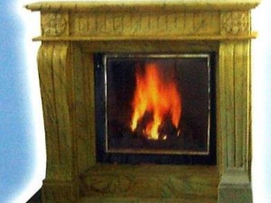 fireplace Model 3D