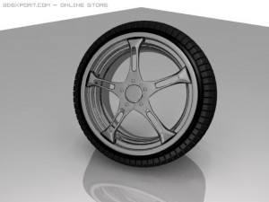wheel -1 Modelo 3D