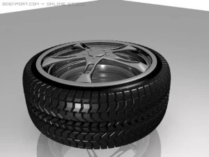 wheel -1 3D Model