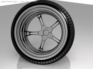 wheel -1 3D Model