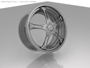 wheel -1 3D Model