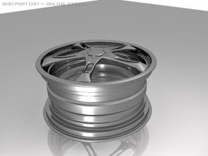 wheel -1 3D Model
