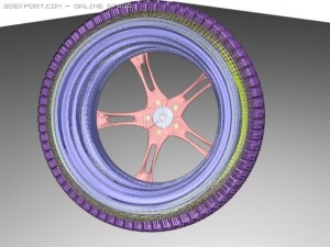 wheel -1 3D Model