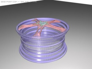 wheel -1 3D Model