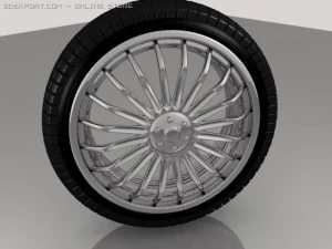 wheel -2 3D Model