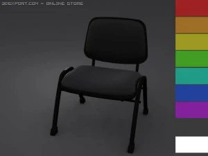 कार्यालय की कुर्सी 3D मॉडल