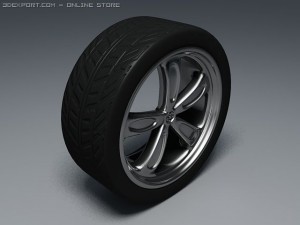wheel 3D Model