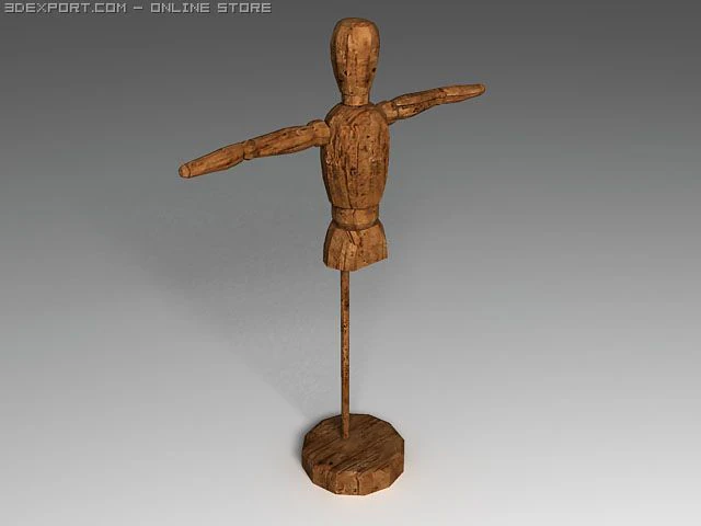 woodmaneken 3D Model .c4d .max .obj .3ds .fbx .stl .blend 