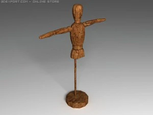 Woodmaneken Model 3D
