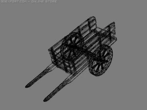 woodvehicle 3D Model