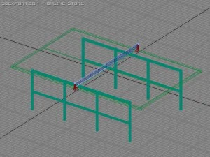 ping pong 3D Model